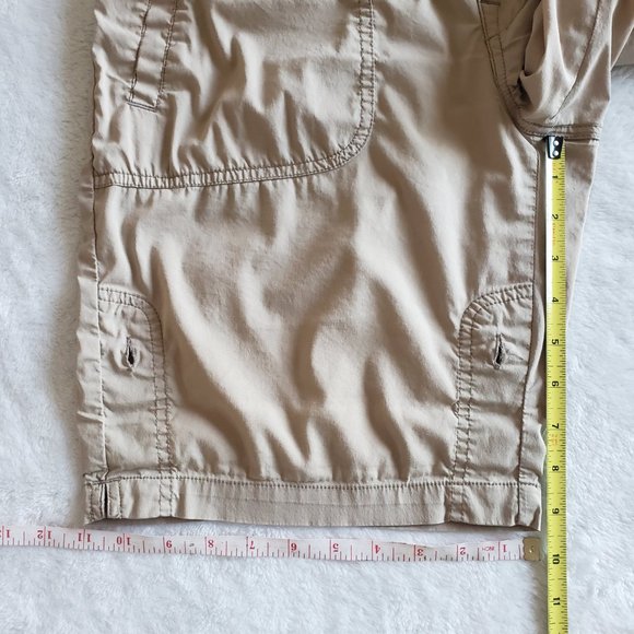 KOPPEN Slash Pocket Walking/Hiking Womens Rolltab Outdoor Tan Shorts SZ 8 - Picture 14 of 16
